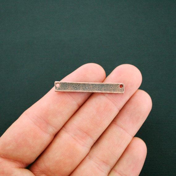 4 Witch Connector Antique Copper Tone Charms - BC1125