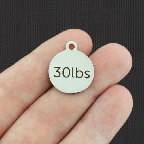 30 LBS Stainless Steel Charms - BFS001-4114