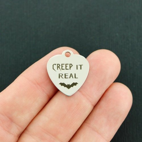 Creep it Real Stainless Steel Charms - BFS011-4154