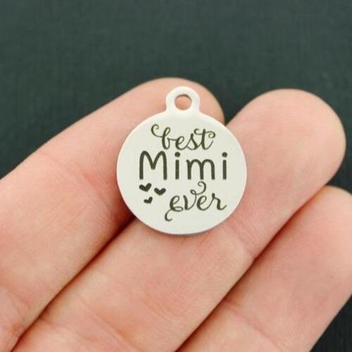 Best Mimi Ever Stainless Steel Charms - BFS001-4421