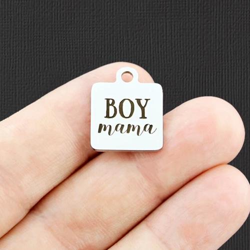 Boy Mama Stainless Steel Charms - BFS013-4622