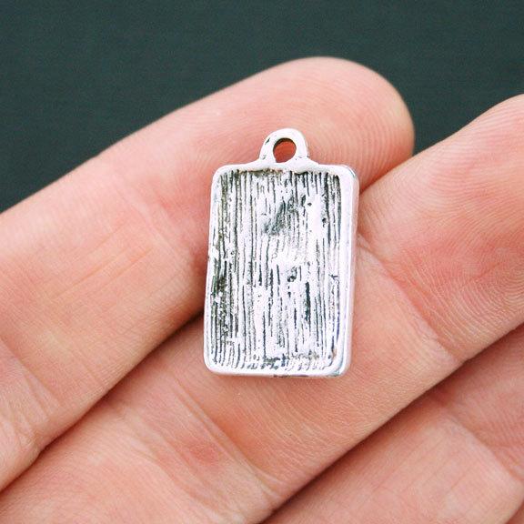 5 Sleeping Bag Antique Silver Tone Charms - SC3913