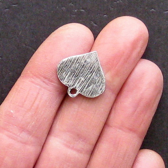 5 breloques argentées antiques de softball - SC1258