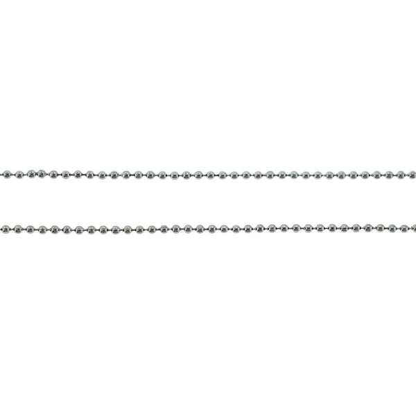 Colliers Chaîne Boule Acier Inoxydable 31.5" - 1.6mm - 10 Colliers - FD995