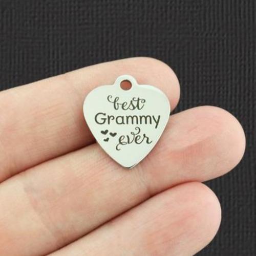 Best Grammy Ever Stainless Steel Charms - BFS011-5350
