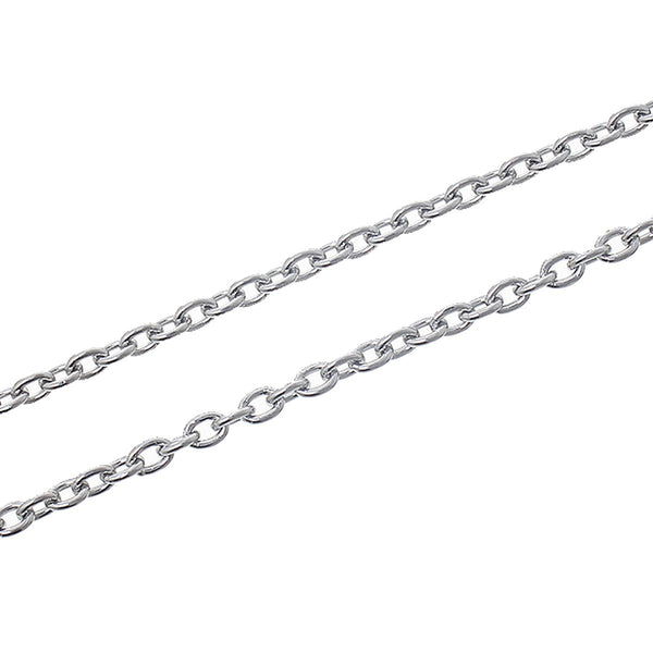 BULK Stainless Steel Cable Chain 6.5ft - 3mm - FD261
