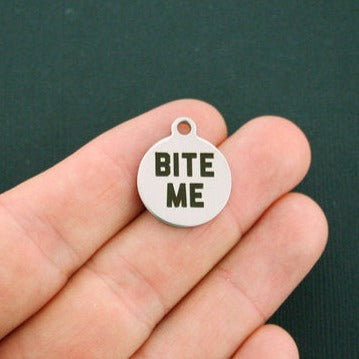Bite Me Stainless Steel Charms - BFS001-0055