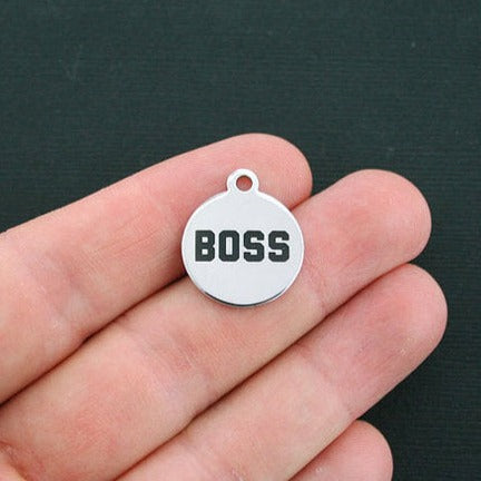 Boss Stainless Steel Charms - BFS001-0059