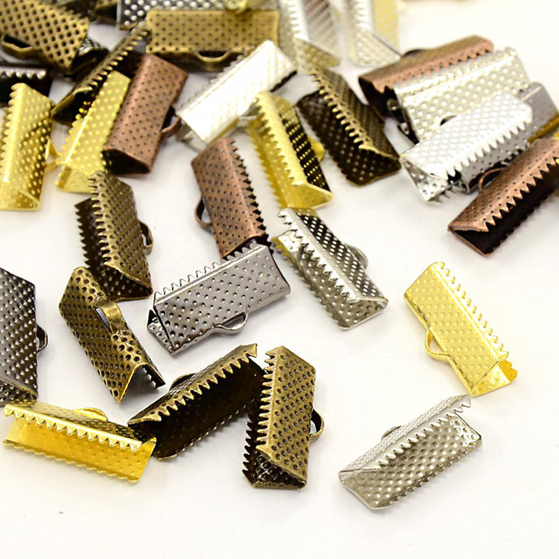 Assorted Ribbon Ends - 20mm x 8mm - 50 Pieces - FD155