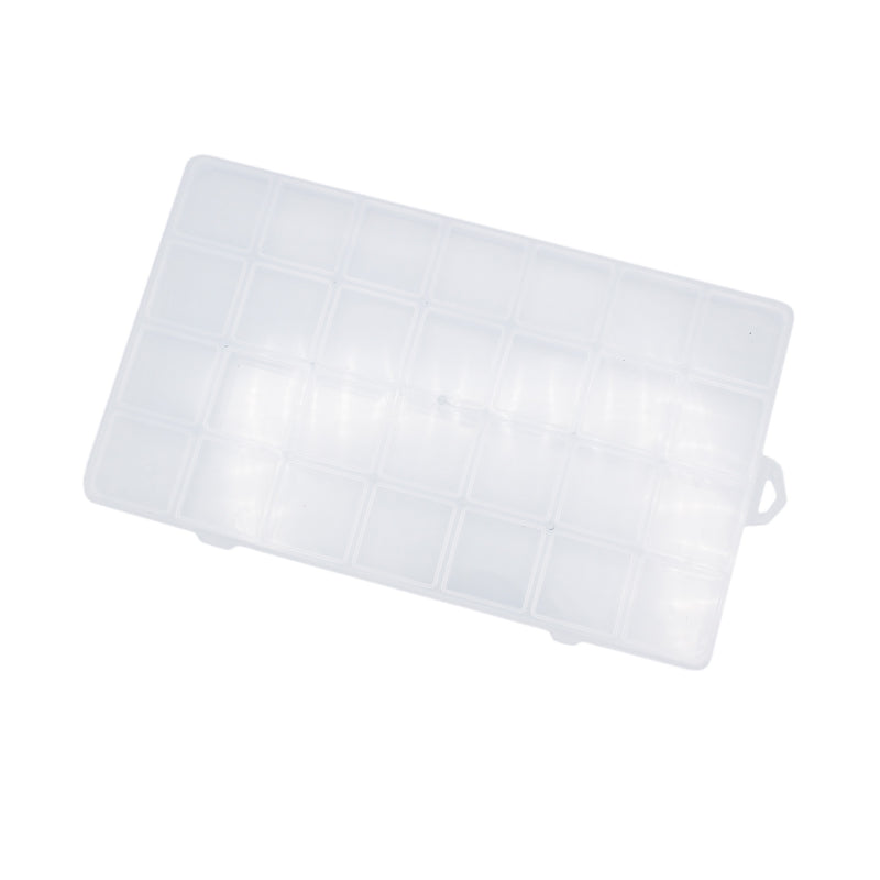 Clear Plastic Storage Container - 25 Compartments - TL135