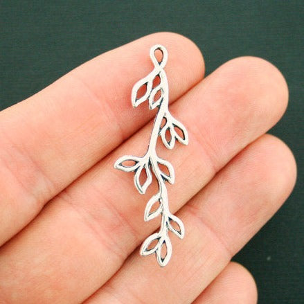 Connecteur 6 Branches Argent Antique Charms 2 Faces - SC6253