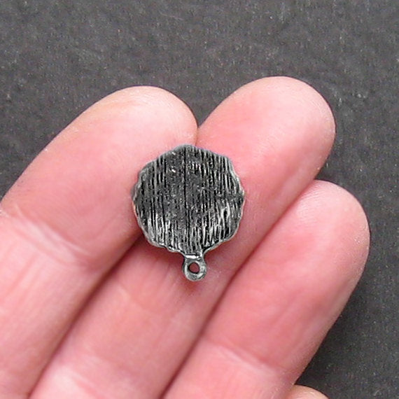 6 Bundt Pan Antique Silver Tone Charms - SC1219