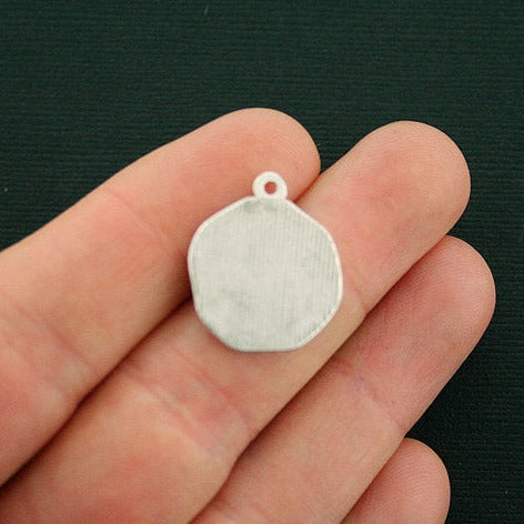 6 Cat Antique Silver Tone Charms - SC6546