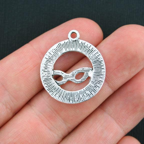 6 New Orleans Antique Silver Tone Charms - SC3812