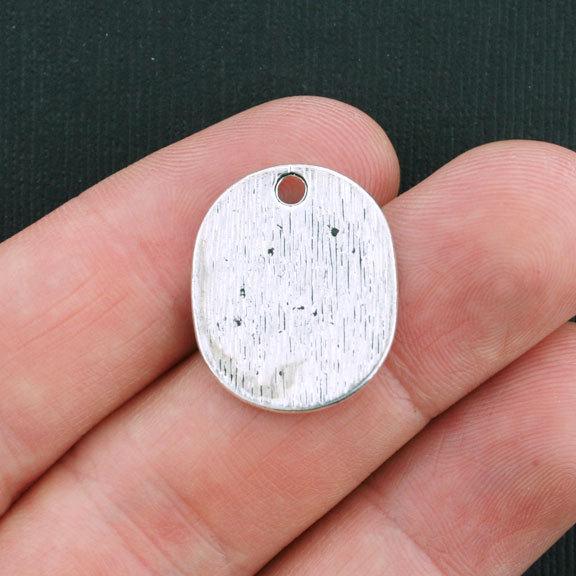 6 Remember the Moments Antique Silver Tone Charms - SC3478