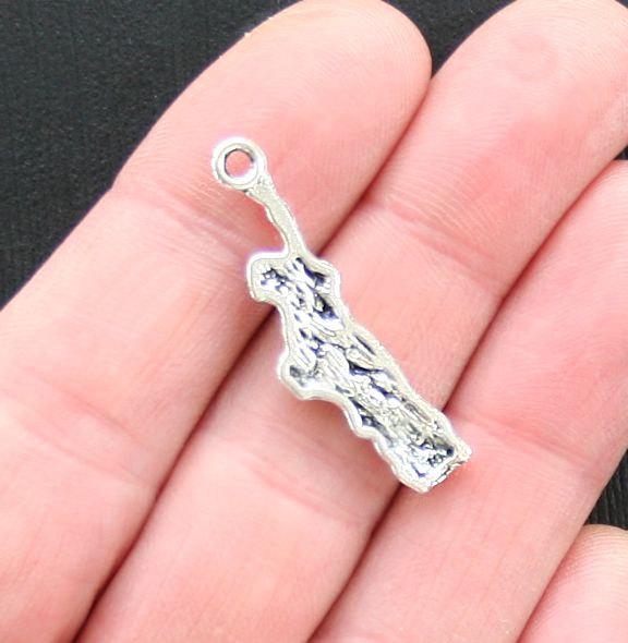 6 Statue de la Liberté Antique Silver Tone Charms - SC1951