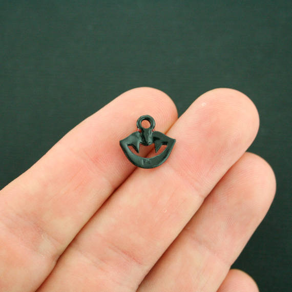 6 Vampire Enamel Charms - E398
