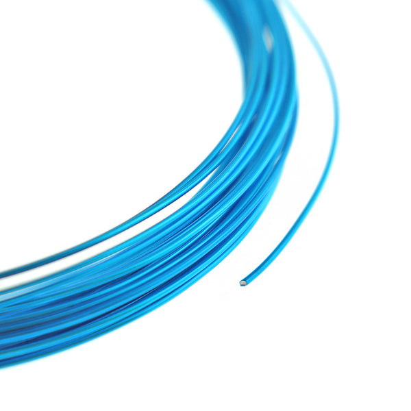 Bulk Sky Blue Beading Wire 16.25ft - 1mm - AW015
