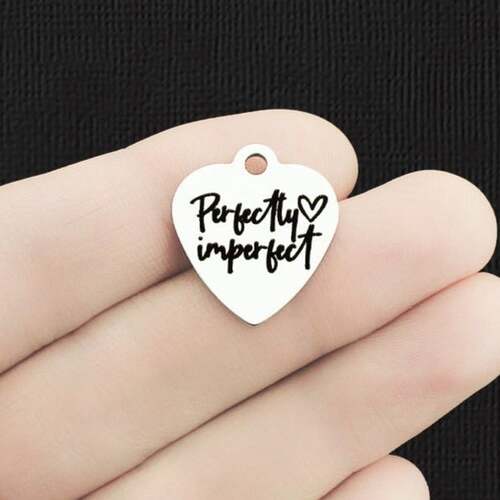 Perfectly Imperfect Stainless Steel Charms - BFS011-6570