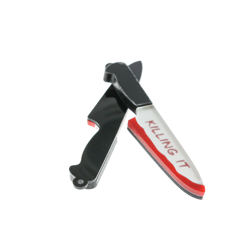 Horror Knife Acrylic Charm - K511