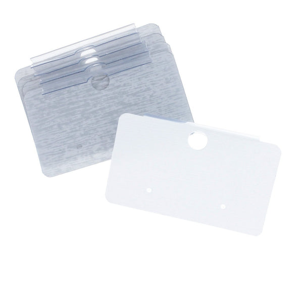 20 Cartes Présentoir Boucles d'Oreilles Plastique - TL133