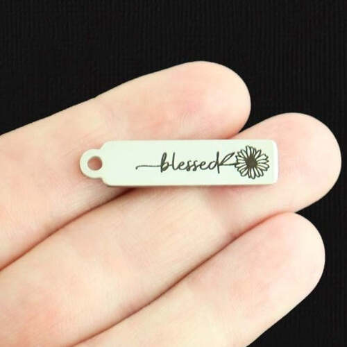 Blessed Stainless Steel Charms - BFS015-7186