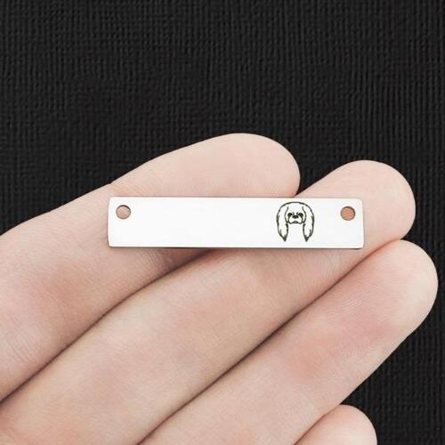 Japanese Chin Stainless Steel Connector Charms - BFS017-7715