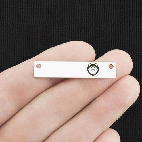 Malamute Stainless Steel Connector Charms - BFS017-7719