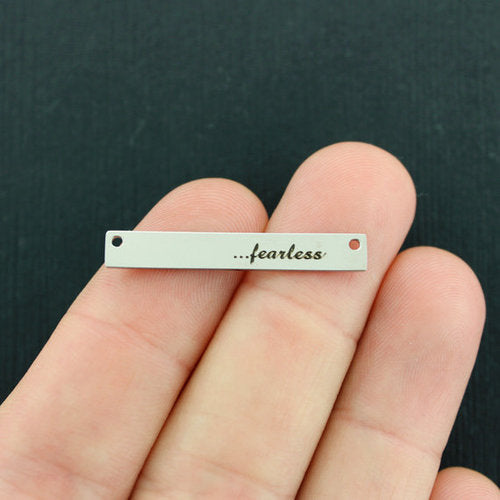 Fearless Stainless Steel Connector Charms - BFS018-7765