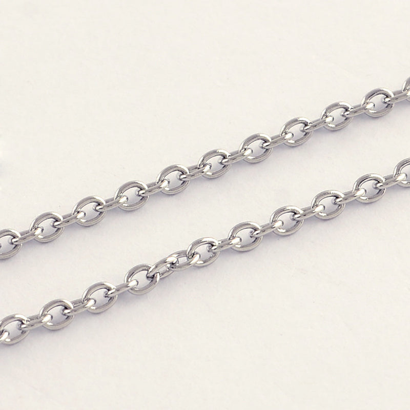 BULK Chaine Câble Inox 1M - 2mm - FD287