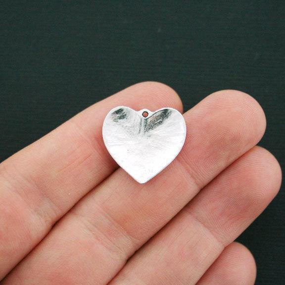 8 Daughter Antique Silver Tone Charms - SC4002