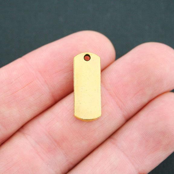 8 Dream Antique Gold Tone Charms - GC643