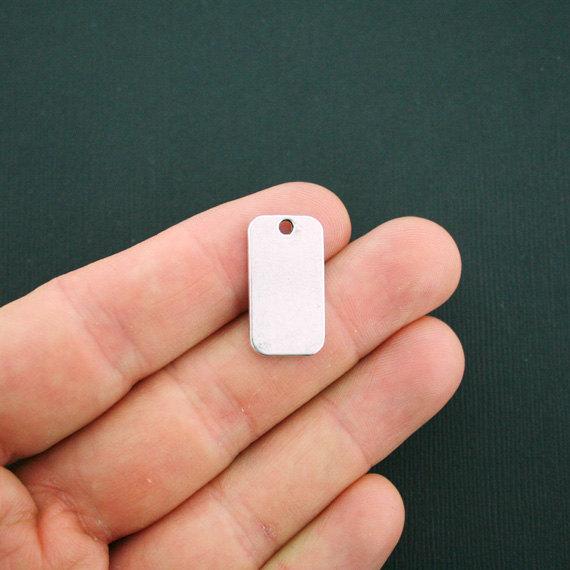 8 Forever Antique Silver Tone Charms - SC2050