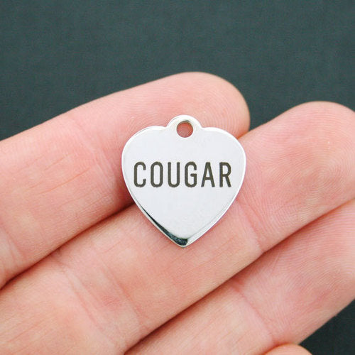 Cougar Stainless Steel Charms - BFS011-0080