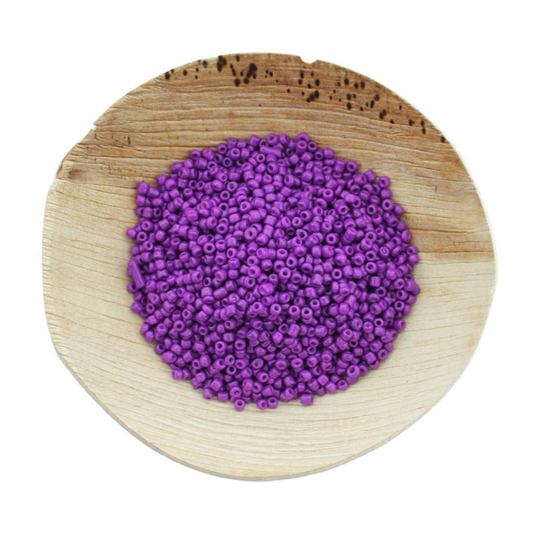 1200 Seed Glass Beads - 10/0 2mm -50 grams - Choose Your Color!