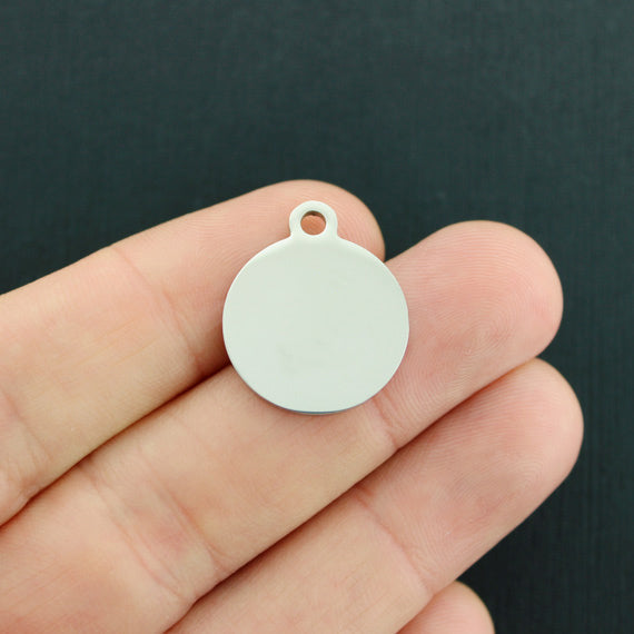 Peu importe où les breloques en acier inoxydable - BFS001-1311