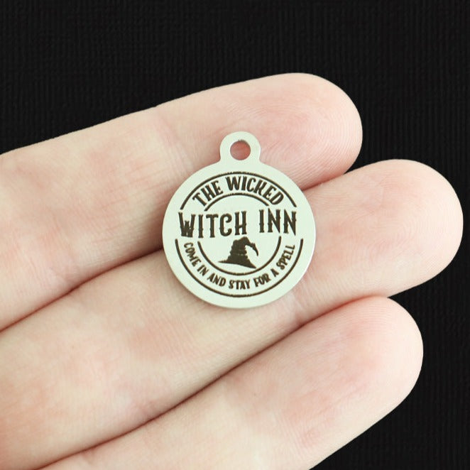 The Wicked Witch Inn Stainless Steel Charms - BFS001-7954