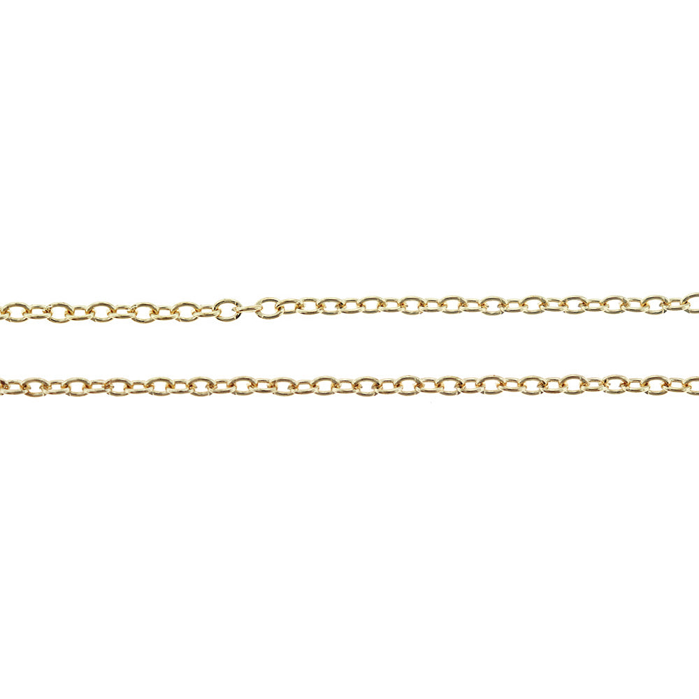 Chaîne câble dorée en vrac 32 pieds - 3 mm - FD038