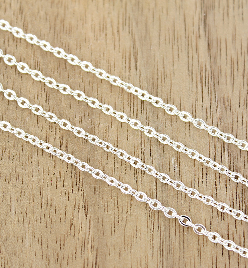 BULK Stainless Steel Cable Chain - 1.5mm - Choose Your Length - 1 Meter + - CH033