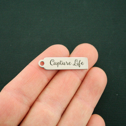 Capture Life Stainless Steel Charms - BFS015-6894