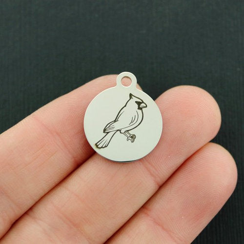 Cardinal Stainless Steel Charms - BFS001-4316