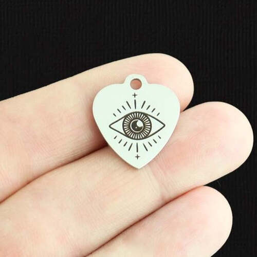 Celestial Eye Stainless Steel Charms - BFS011-6753