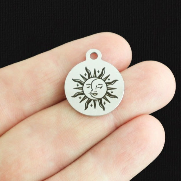 Celestial Stainless Steel Charms - BFS001-7903