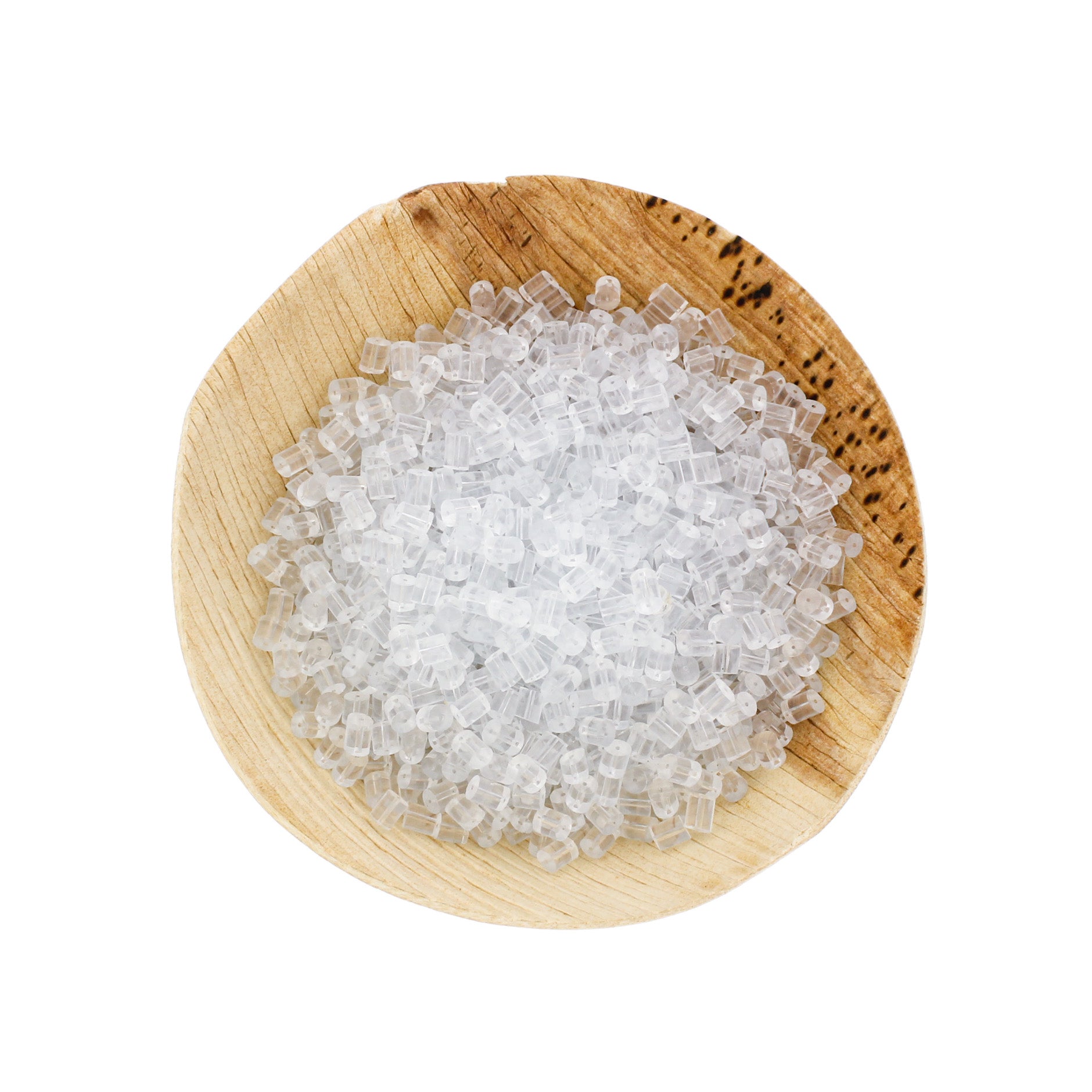 Clear Earring Backs - 3mm - 250 Pieces - Z053