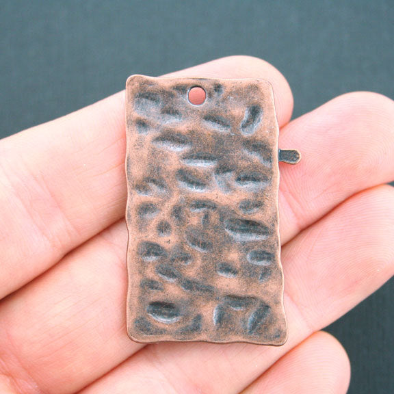 Cross  Antique Copper Tone Charm - BC1445