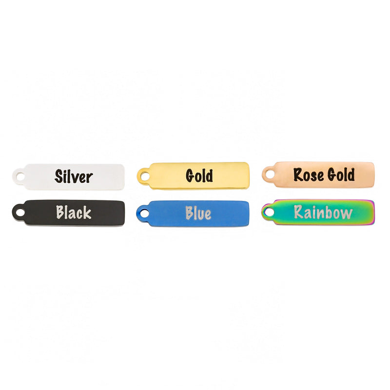 Feather Stainless Steel Charms - BFS015-7172