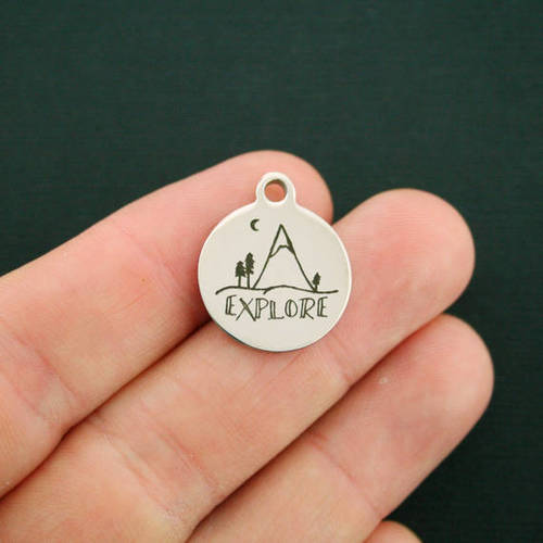 Explore Stainless Steel Charms - BFS001-2802