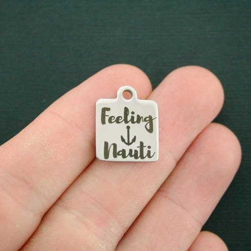 Feeling Nauti Breloques en acier inoxydable - BFS013-2836