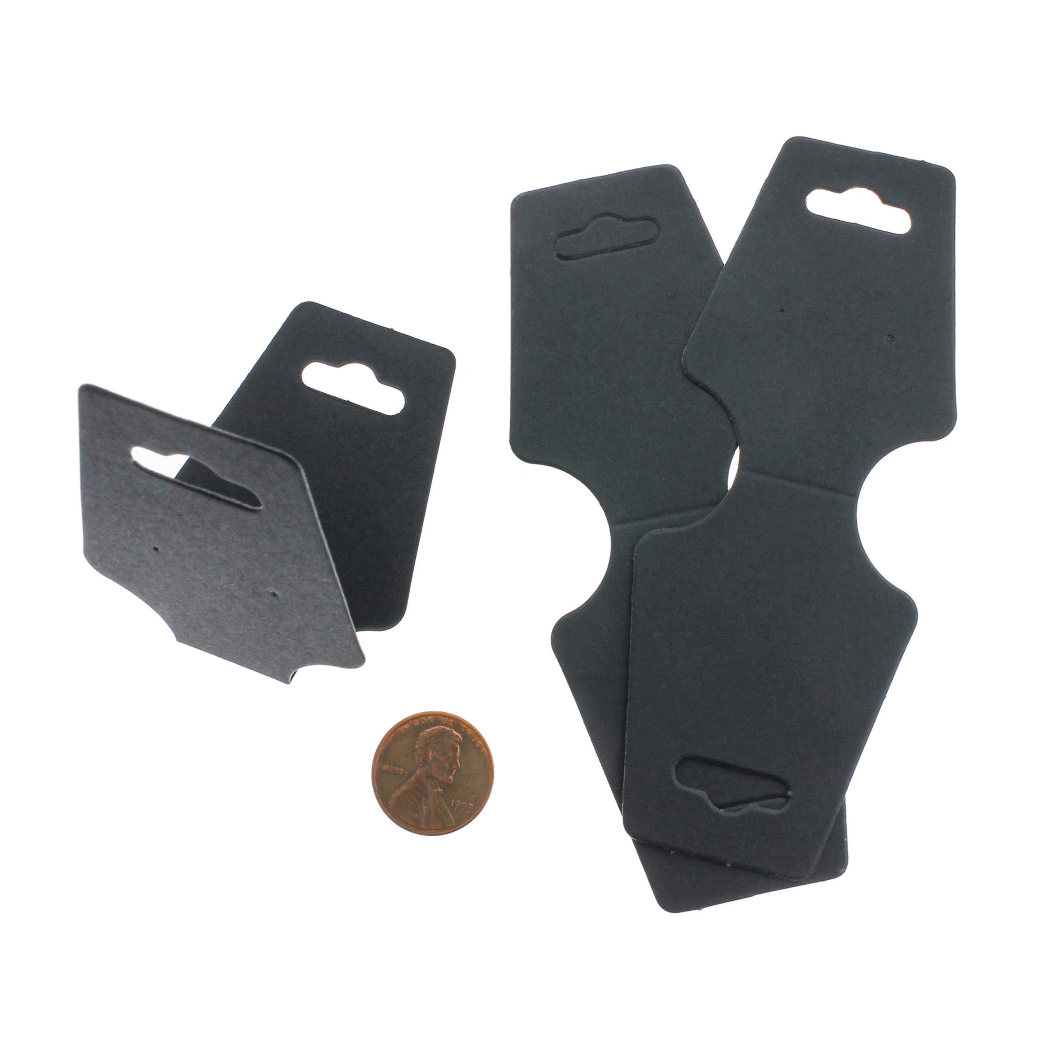 BULK 100 Cartes de Présentation Pliables Noires - TL108