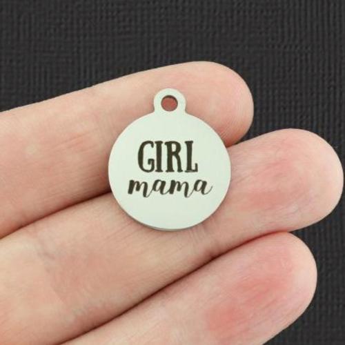 Girl Mama Stainless Steel Charms - BFS001-5425